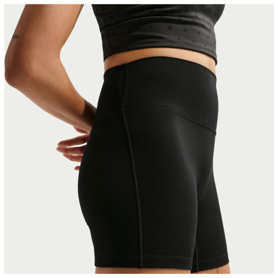 Nike Γυναικείο σορτς-κολάν One High-Waisted 5" Biker Shorts